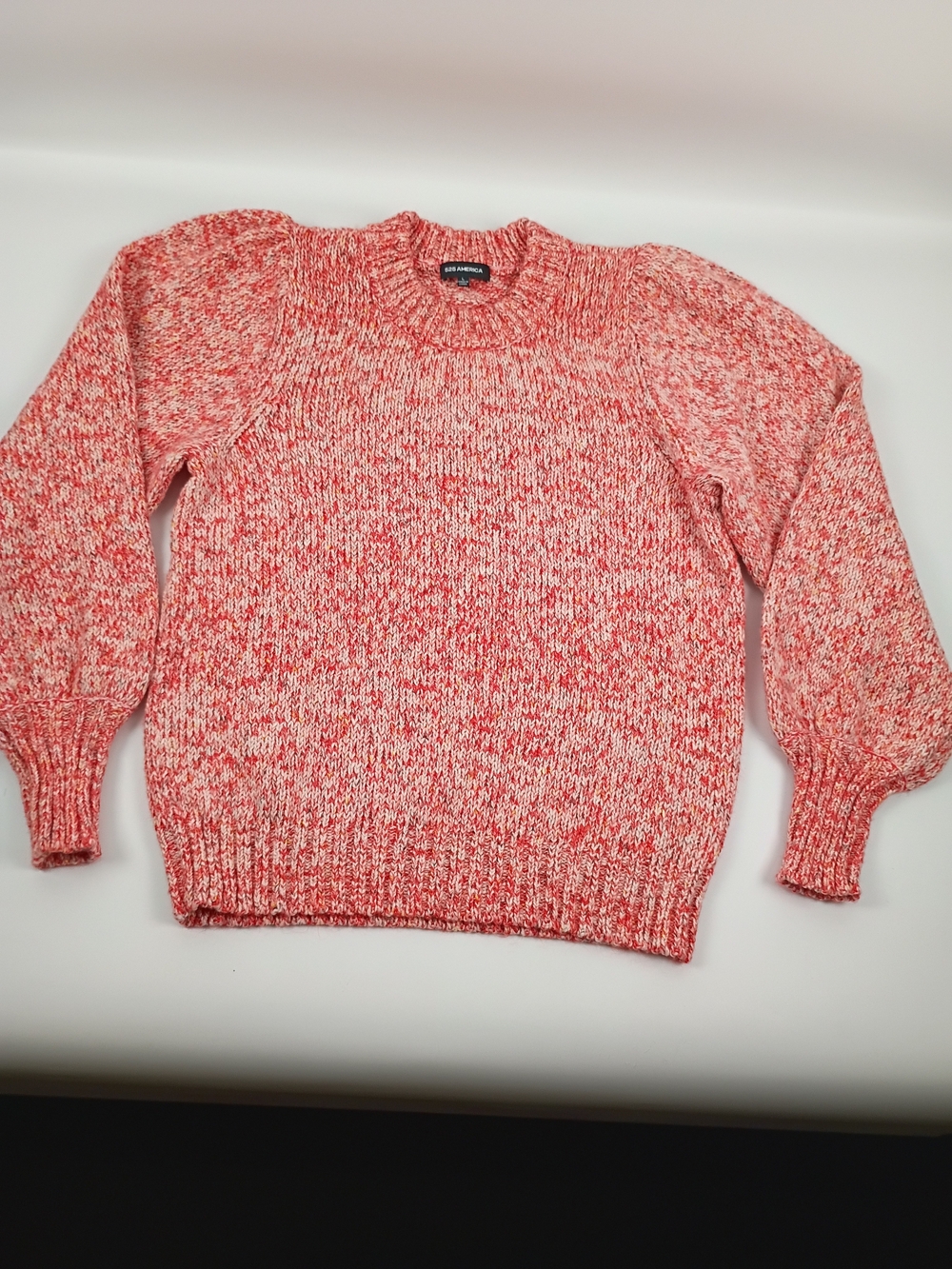 525 America Marled Red Crewneck Sweater